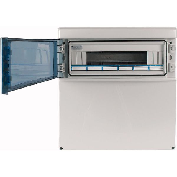 IKA-C-1/18-ST-X IKA professional distribution board, IP65 + clamps + mounting plate for built-in sockets image 12