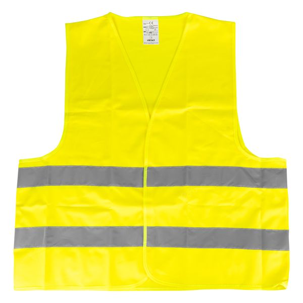 Safety vest yellow with certificate AMIO-01734 image 1