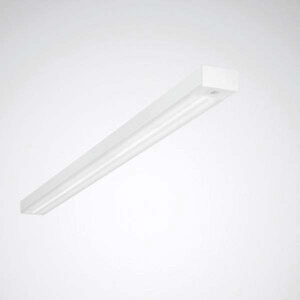 Surface-mounted luminaire Solvan Flow D Lens White rectangular ETDD 28W 4000lm Wide reduced glare UGR19 (W19) IK03 3 SDCM image 1