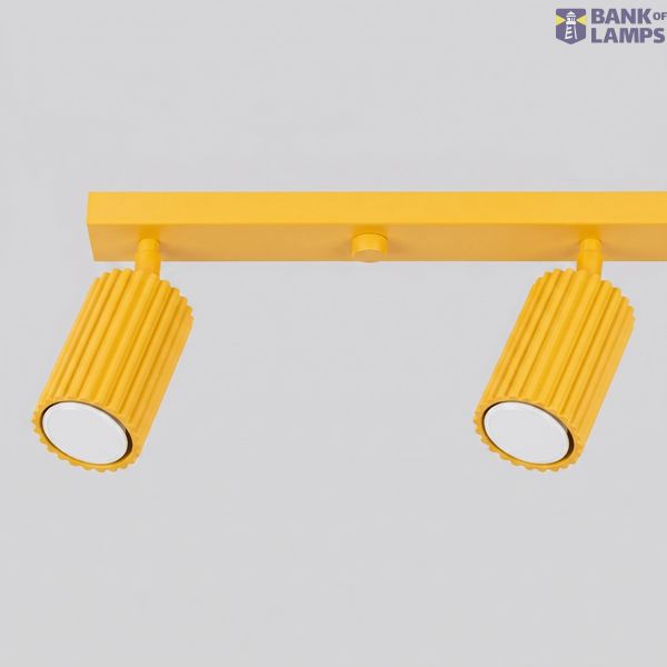 Ceiling lamp KARBON 4L yellow image 9