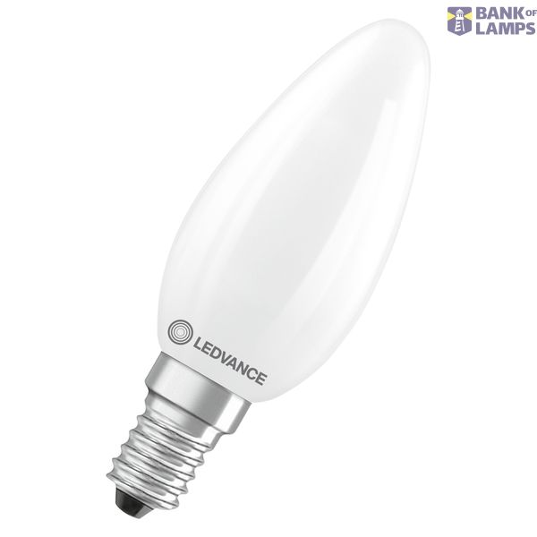 LED CLB40DIM 3.4W 830 FILFR E14 P LEDV image 1