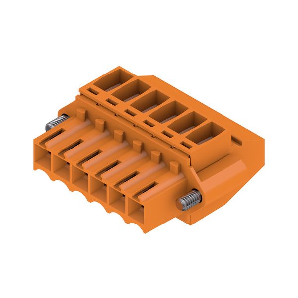 PCB plug-in connector, female plug, 3.50 mm, Number of poles: 6, 90°, Clamping yoke connection, Clamping range, max. : 1.5 mm², Box image 2