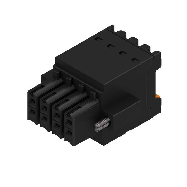 PCB plug-in connector, female plug, 3.50 mm, Number of poles: 8, 180°, PUSH IN with push button, Clamping range, max. : 1.5 mm², Box image 1