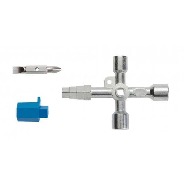 HOEGERT Switch cabinet key, 85 mm image 1