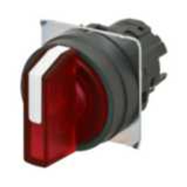 Selector A22NZ 22 dia., 3 position, Lighted, bezel plastic, auto reset A2270499H image 3