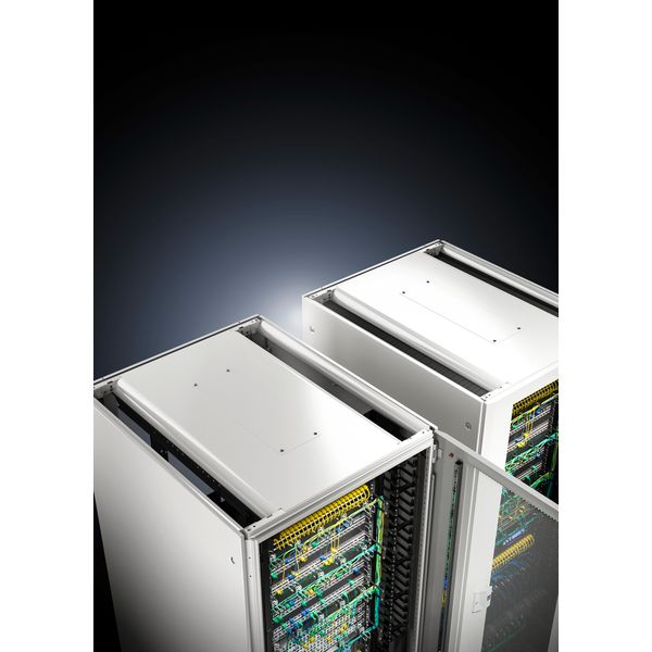 Network rack TX CableNet with glazed door, BHT 600x1200x800 image 1