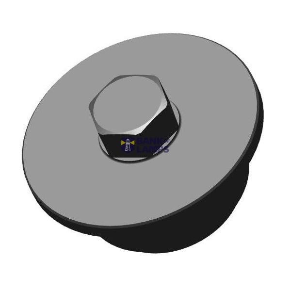 Hot tap accessories, Top plug  for HT JIP Ball valves image 1