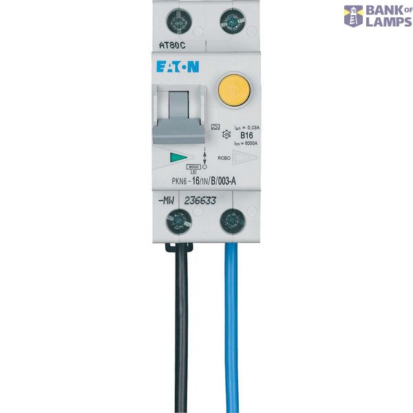 Residual current circuit-breaker 6kA 1P+N 16A C-kar 30mA FLEX image 4