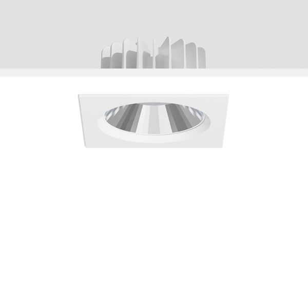 LEDONA square IP20, 12...39 W, 1650...4600 lm, 930, white, DALI Recess image 1