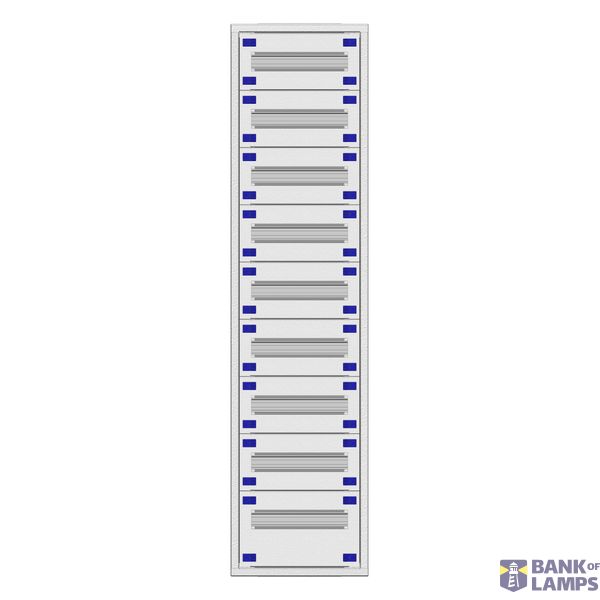 Modular chassis 1-28K, 9-rows, complete image 1