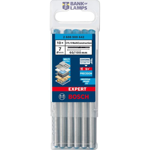 EXPERT CYL-9 MultiConstruction Drill Bit 7 x 6 x 1 mm, 1-pc image 2