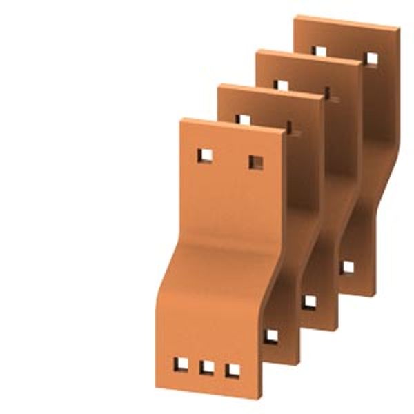 Connection vertical busbar front 30x 10 mm D: 600, 800 mm image 1
