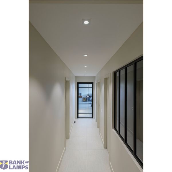 NEW TRIA® UNIVERSAL 68, recessed ceiling light, 2500/3000/4000K, 38°, IP 20, square, white image 2