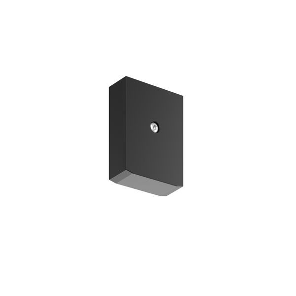 End cap L 23 B 58 H 76 colour: black image 2