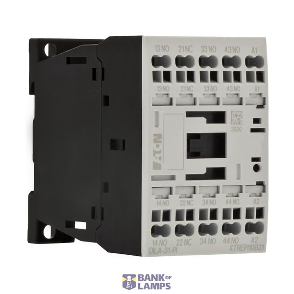 Control relay, 220 V, DC, 3 N/O, 1 N/C, Push in terminals, DIN-rail/sc image 2