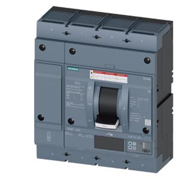 Circuit breaker 3VA6 UL frame 800 breaking capacity class H 65 kA @ 480 V 4-pole image 1