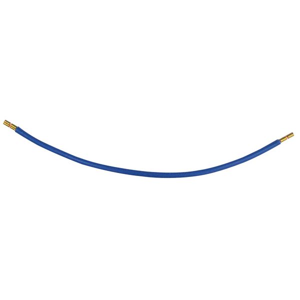 Insulated wire, 10mm ý,, blue, both sides with ferrule (The price is shown without markup on metals. Request a quote for accurate information) image 1