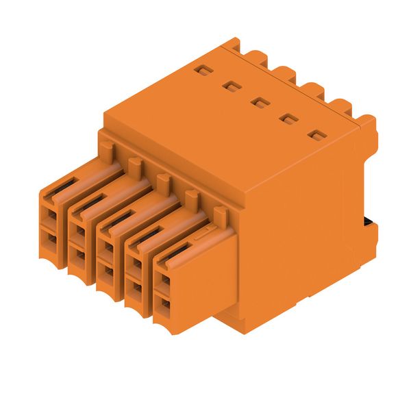 PCB plug-in connector, female plug, 3.50 mm, Number of poles: 10, 180°, PUSH IN with push button, Clamping range, max. : 1.5 mm², Box image 3