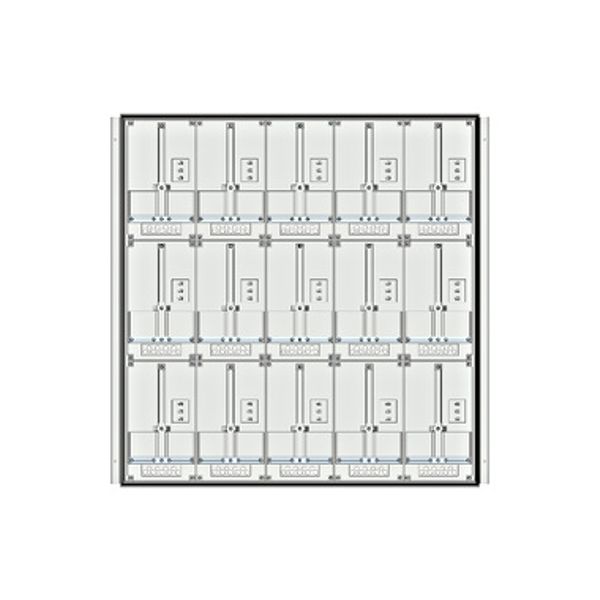 Meter box insert 3-rows, 15 meter boards / 24 Modul heights image 1