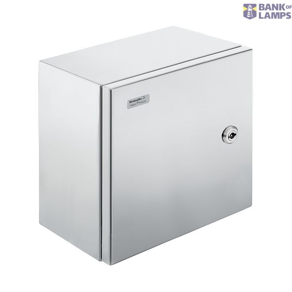 Metal housing, Width: 400 mm, Height: 300 mm, Depth: 200 mm, Brushed,  image 2