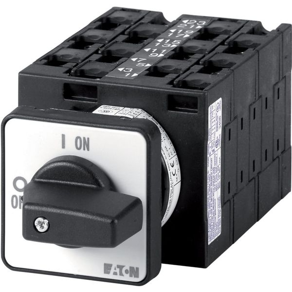 T3-6-104/E Multi-speed switches, T3, 32 A, flush mounting, 6 contact unit(s), Contacts: 12, 60 °, maintained, With 0 (Off) position, 0-Y-D-2, SOND 29, Design num image 2