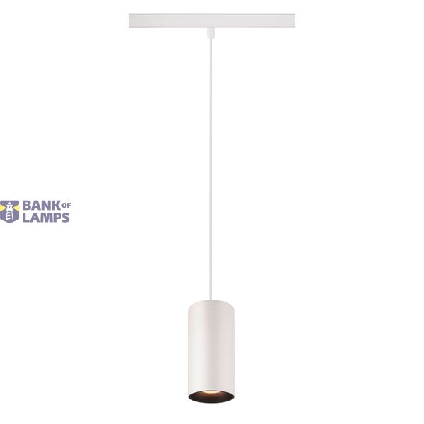 NUMINOS® S 48V TRACK DALI, pendant light, white / black, 16W, 960lm, 2700K, CRI90, 55° image 1