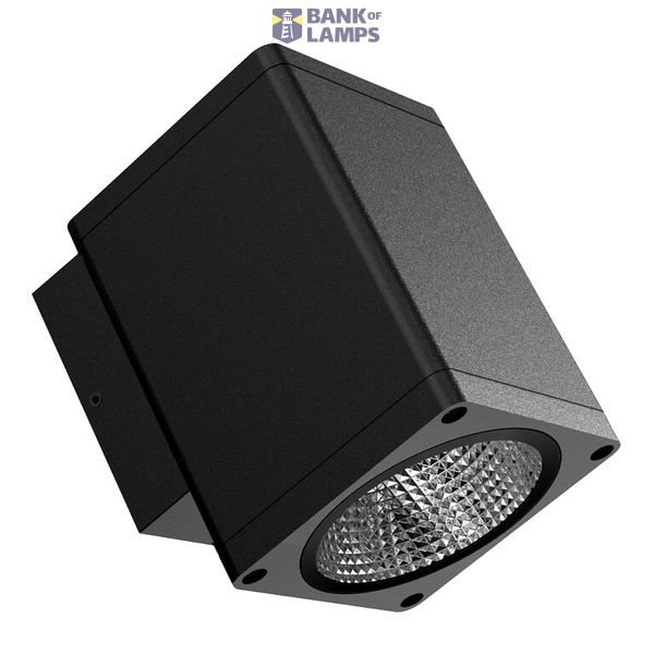AR SPOT1 SQ V 6W 830 SYM40 BK ON LEDV image 1