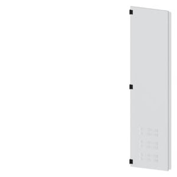 SIVACON, door half, left, with ventilation openings, IP40, H: 2000 mm, W: 450 mm image 2