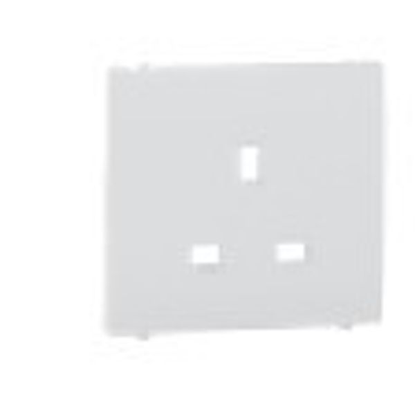 COV PLAT F/SAF EARTH SOCK(BRITISH TYPE) MT WH image 1