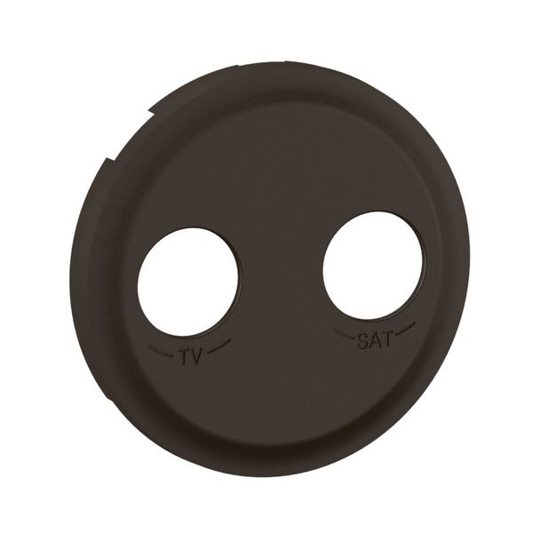 TV SAT SOCKET ROCKER BLACK image 3