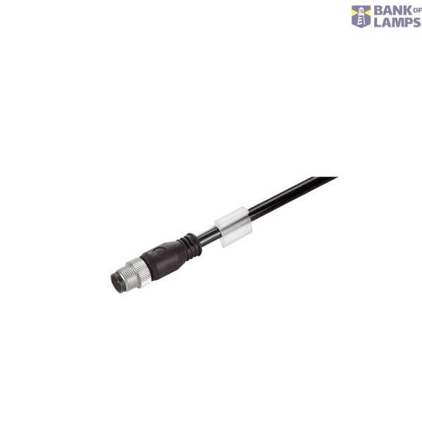 Ethernet Railway Cable (assembled), One end without connector, M12 D-c image 1