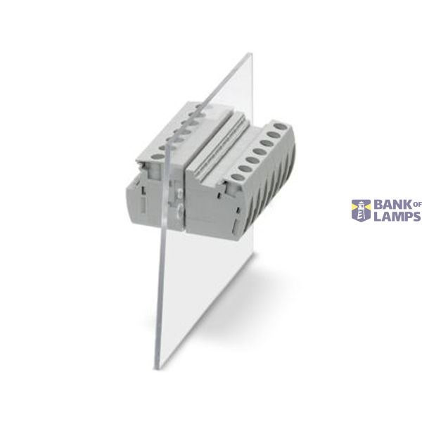 UW 4/S GNYE - Panel feed-through terminal block image 1