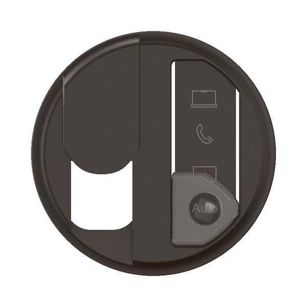 COVER FOR OPTIMUM NETWORK SINGLE SOCKET BLACK image 4