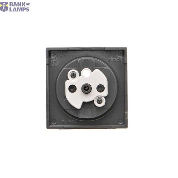 Triple concrete frame, Dark concrete/silver image 1