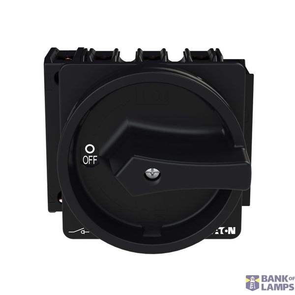 P3 Main switch, 80 A,Flush mounting, 4 pole, Form EA/SVB, Black, Door  image 11