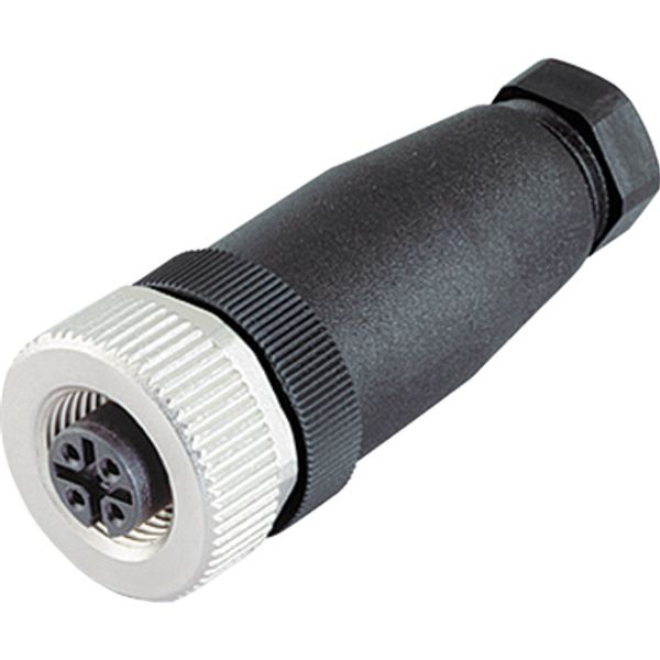 Field attachable connector, M12 image 2