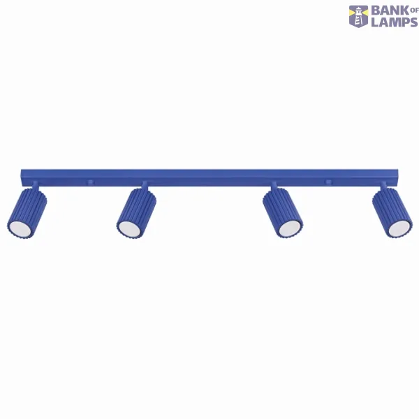 Ceiling lamp KARBON 4L ultramarine image 1