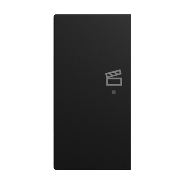 2-way rocker switch left, with "Scene" symbol Busch-balance® SI image 1