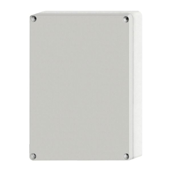 Enclosure ABS, grey cover, 240x191x107 mm, RAL7035 image 1