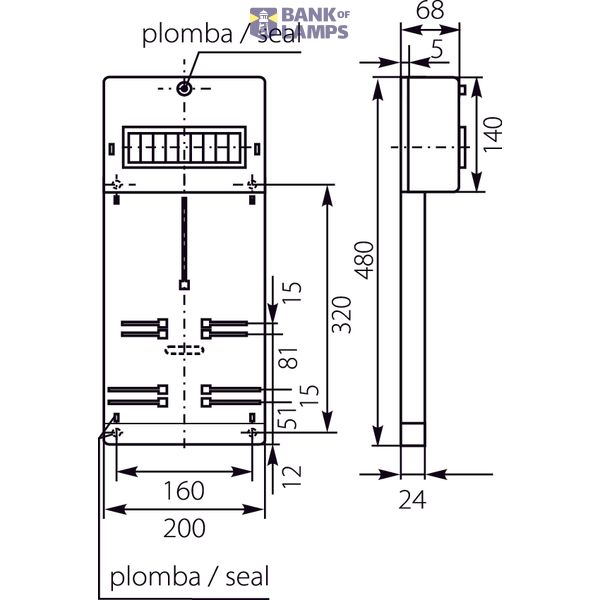 TLR-3F meter board (N+PE) image 2