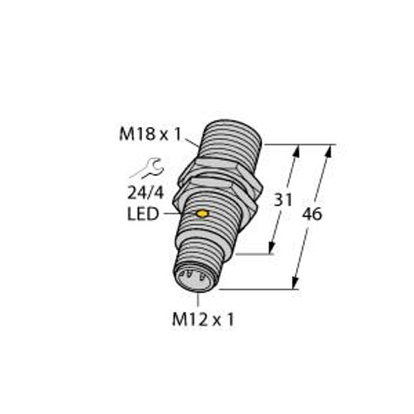 Inductive Sensor   BI5-G18K-RP6X-H1141 image 1