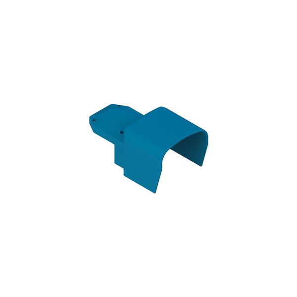 Technopolymer closed protection. Colour: blue. image 1