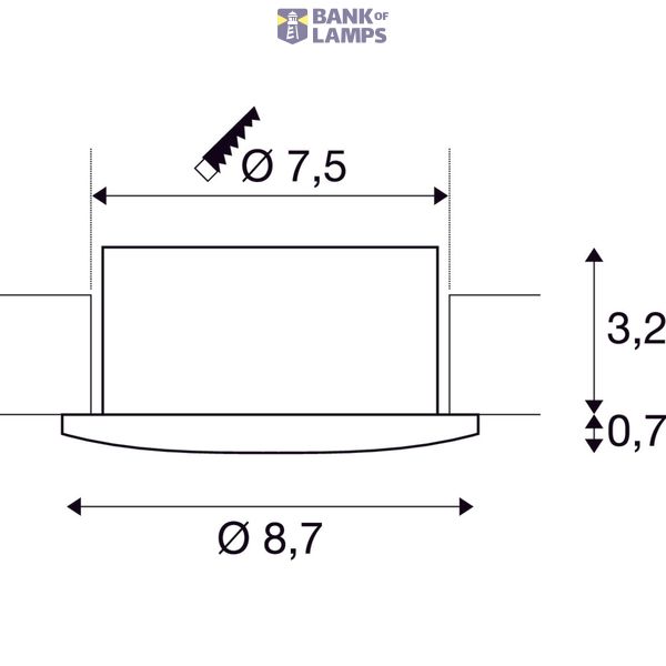 EASY-INSTALL SLIM LED, DL, indoor recessed ceiling light, 2700K, black image 5