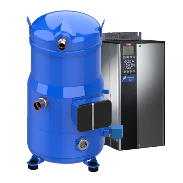 Scroll compressor, VZH088CGANA image 1