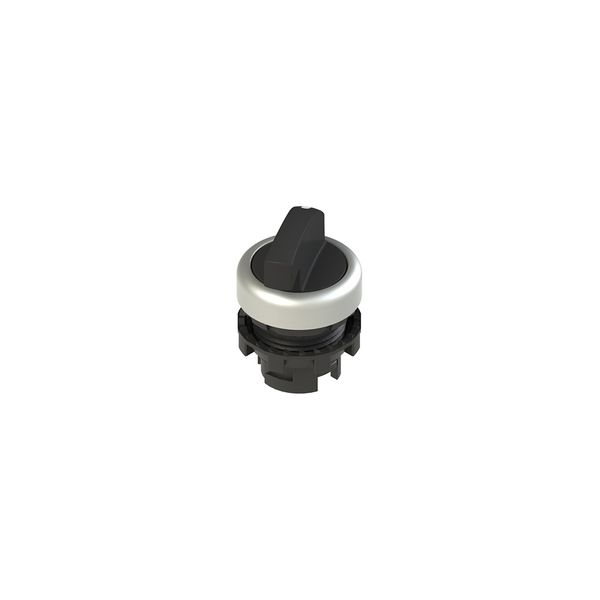 Long handle selector, 2 positions black with marking image 1