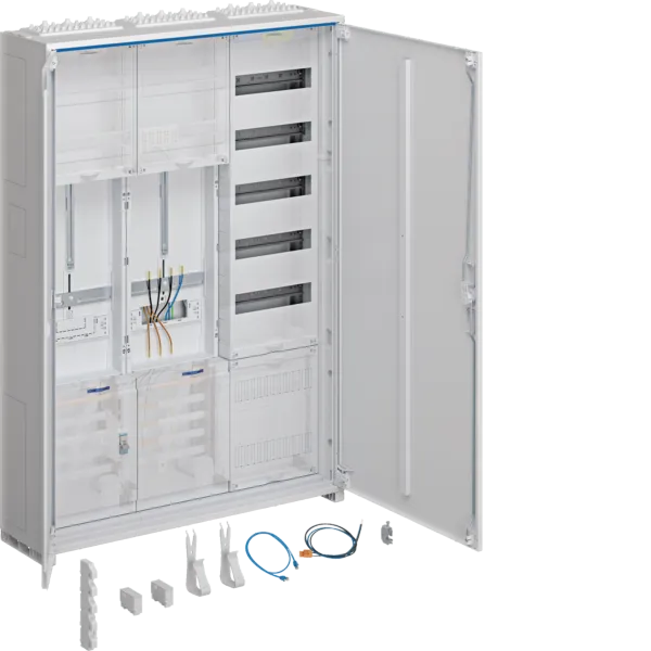 HAG ZB332U19LS Komplettschrank 1ZP/SG/VF-5rh/APZ univ.Z 1100x800x205mm IP44 SKII image 1