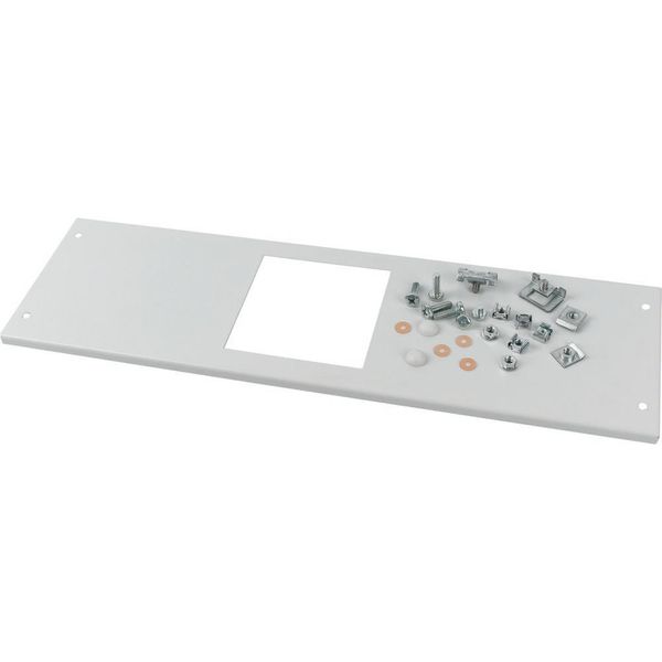 XMN330806C Front cover, +mounting kit, for NZM3, horizontal, 3p, HxW=200x600mm, grey image 5