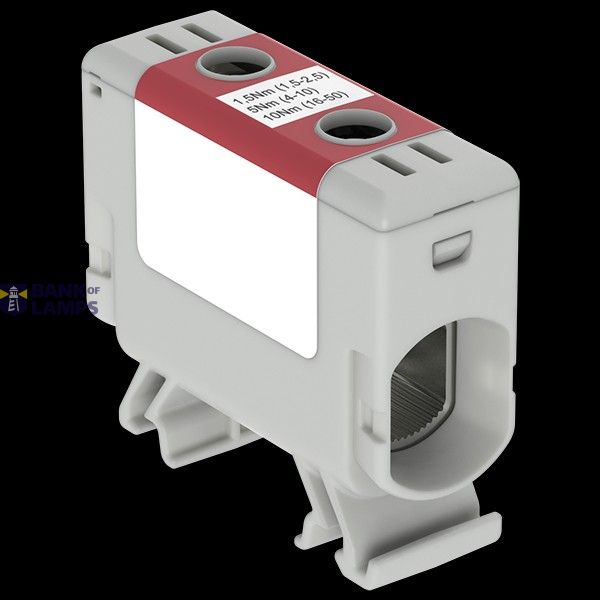 OTL50N red 1xAl/Cu 1,5-50mm² 1000V Universal terminal image 1