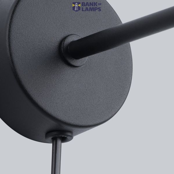 WALL LAMP SUBA BLACK E27 1X15W IP20 image 4