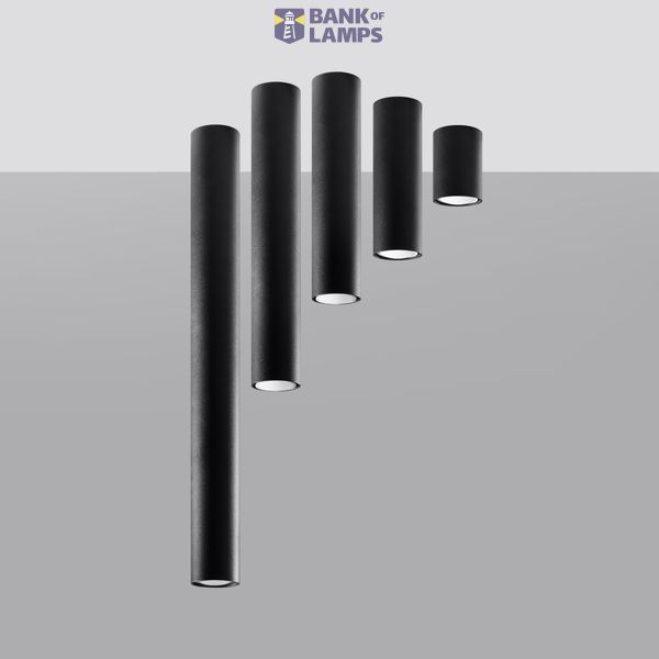 SPOT LAGOS 20 BLACK GU10 1X40W IP20 image 9